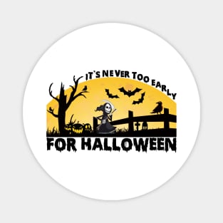 For Halloween tee design birthday gift graphic Magnet